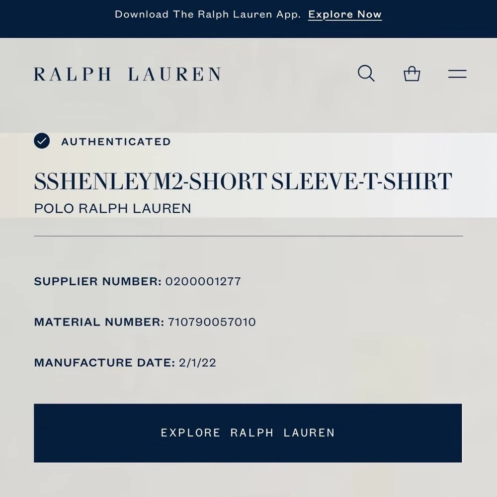 Polo by Ralph Lauren Classic Green Henley shirt